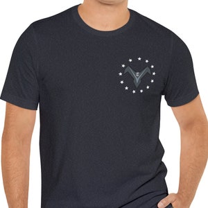 Enclave Air Force Wasteland Inspired T-shirt- Unisex Jersey Short Sleeve Soft Shirt- Military Gaming Present