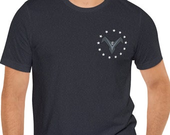 Enclave Air Force Fallout inspiriertes T-Shirt – Unisex-Jersey-Kurzarm-weiches Shirt – Militär-Gaming-Geschenk
