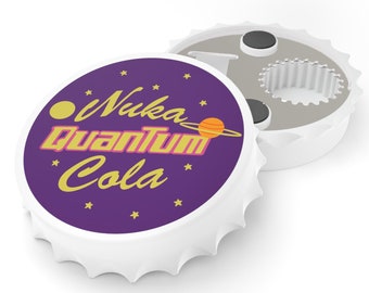 Nuka Cola Quantum Wasteland Inspired Bottle Cap Bottle Opener