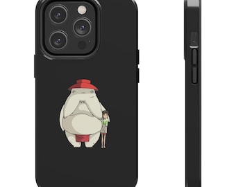 Spirited Away Radish Spirit Chihiro Inspired Phone Case- Studio Ghibli Miyazaki Themed Minimal Sen- iPhone, Samsung Galaxy, Multiple Models