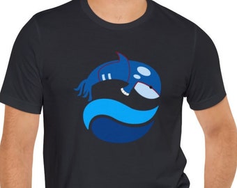 Kyogre Inspired T-shirt- Unisex Jersey Short Sleeve Soft Shirt- Gaming Present