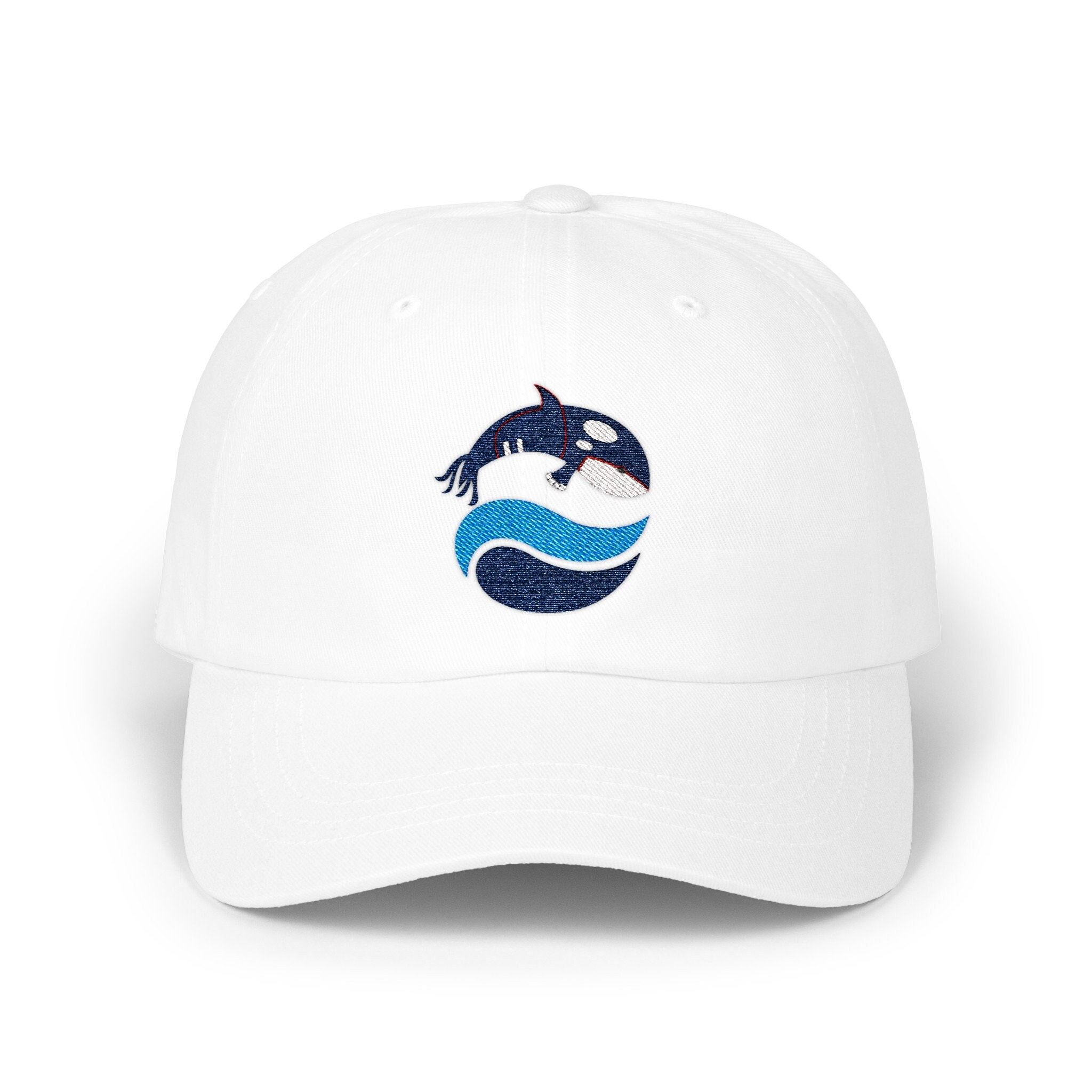 Kyogre Inspired Hat- Unisex Dad Cap- Gaming Present Gift- Shamu Retro Vintage