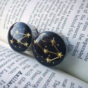 Bouchons constellation, 10 mm et plus. POUR LA PAIRE.