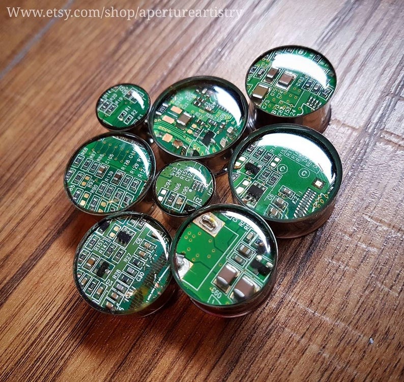 10mm and Above Circuit Board Plugs PAIR Etsy