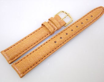 №1ヴィンテージ＆ブラウン円形68 13mm 6.75in/17.1cm Regular Length Vintage NOS Speidel Tan