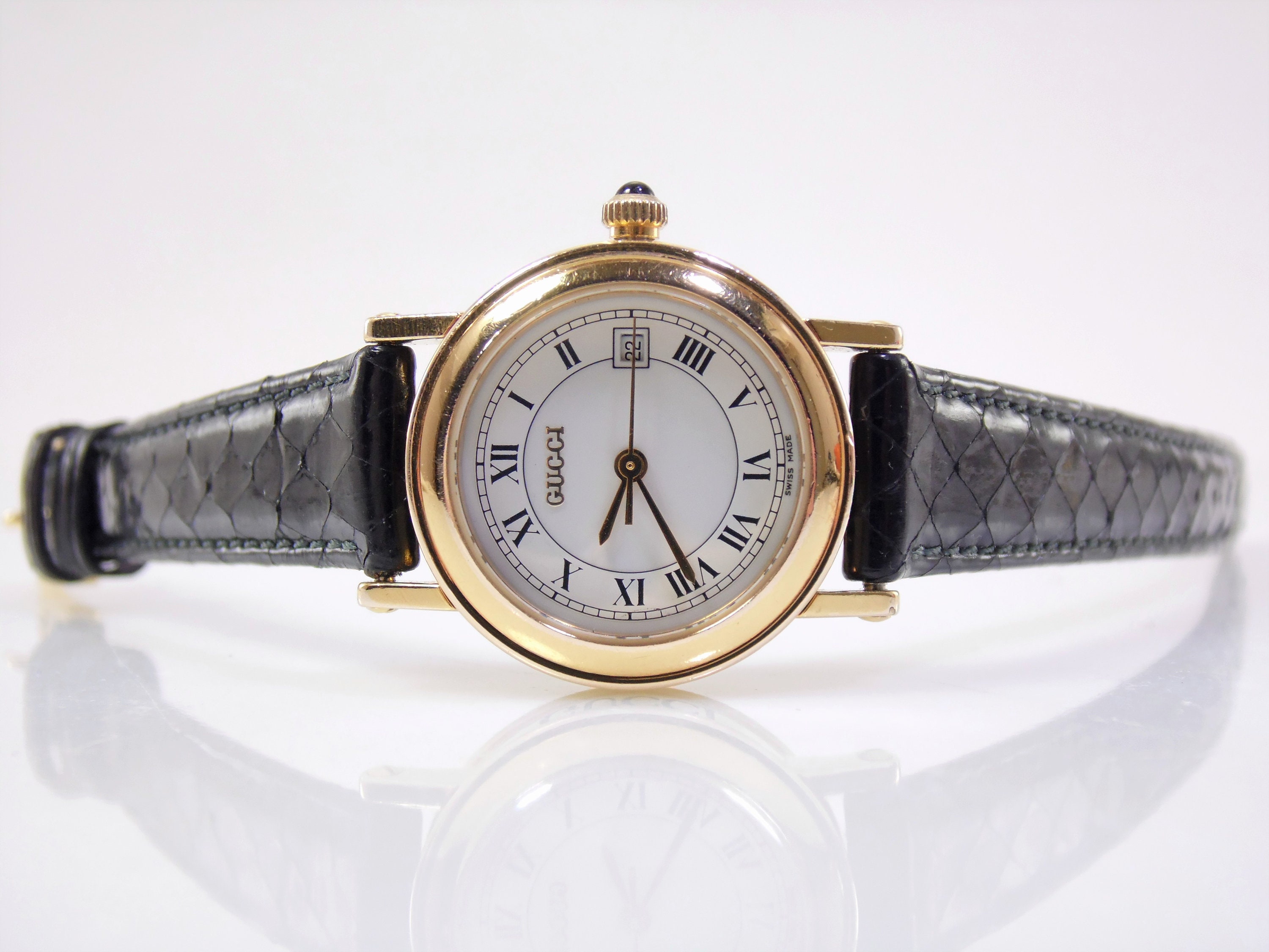 Rare Vintage Womens Ladies Gold 