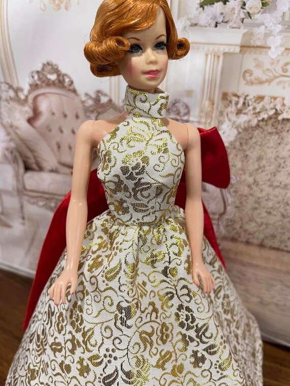 rose gold cocktail dress Ladivine J829 Dress Rose-Gold / 6