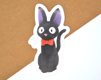 Jiji Needle-felted Cat Sticker