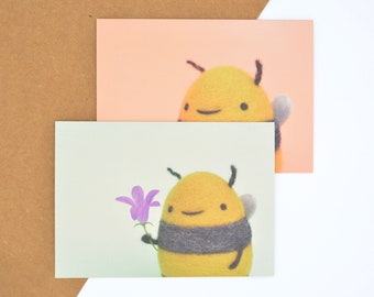 Cartes de vœux d’abeille