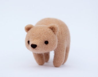 Needle Felted Bear