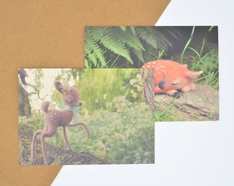 Deer Greetings Cards