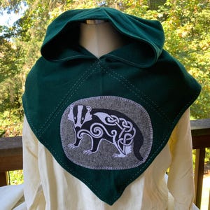 Skjoldehamn Style Hood - wool