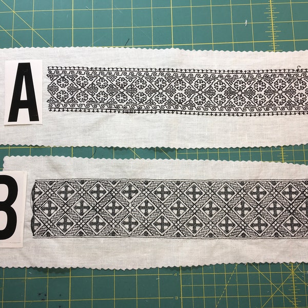 Blackwork Strips