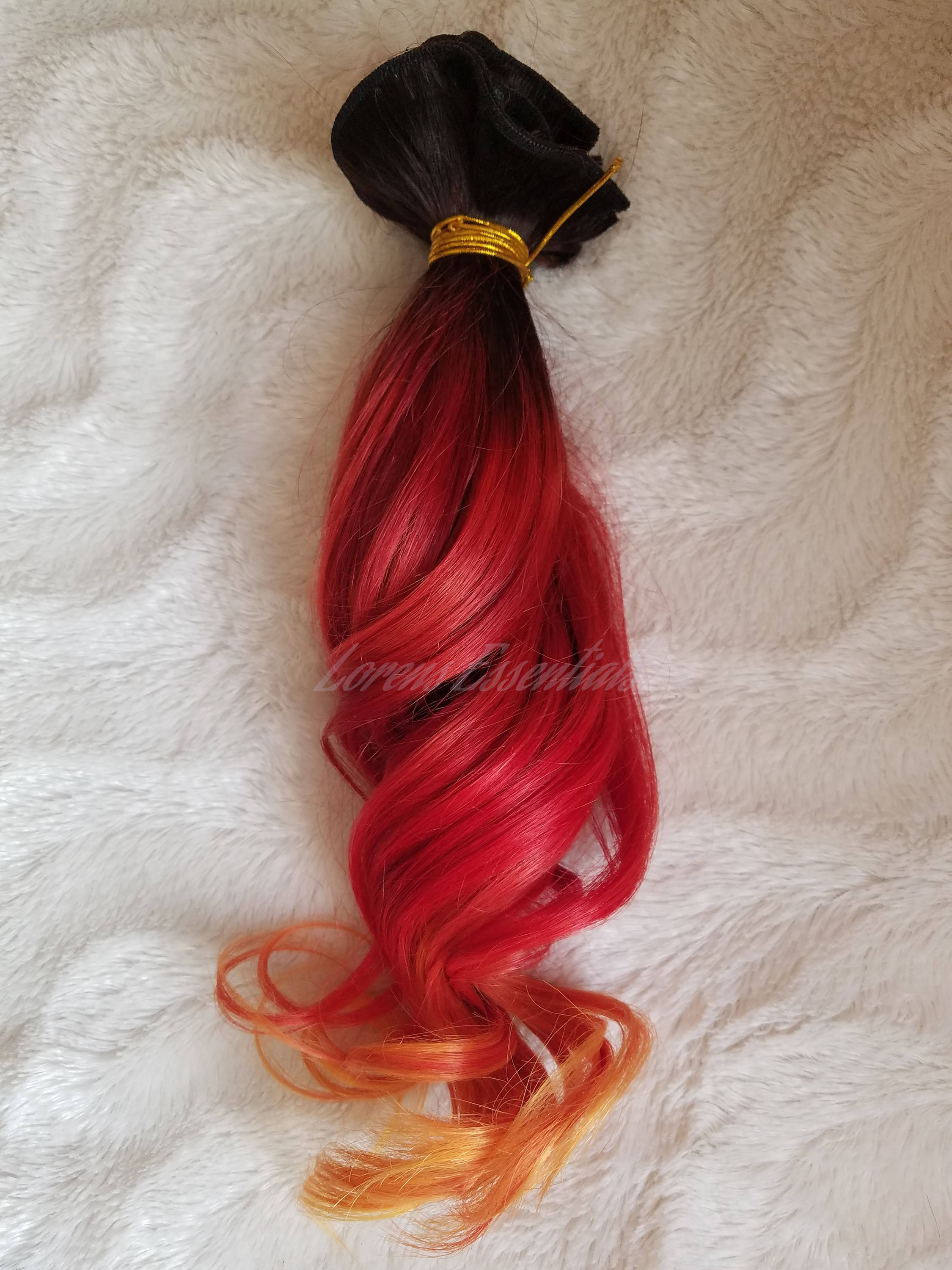 dark brown hair clip in extensions 9 pieces