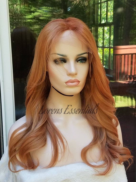 Strawberry Blonde Red Hair European Human Hair Rooted Blonde Etsy