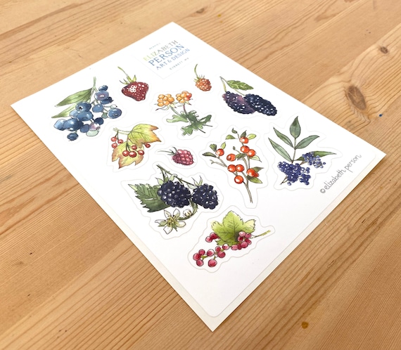 Berries Sticker Sheet