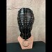 The Jackal Mask, Full Face Leather Mask, Handmade Leather Gimp Mask, Full Face Mask with Collar and Visibility, Fashion BDSM Face Harness 