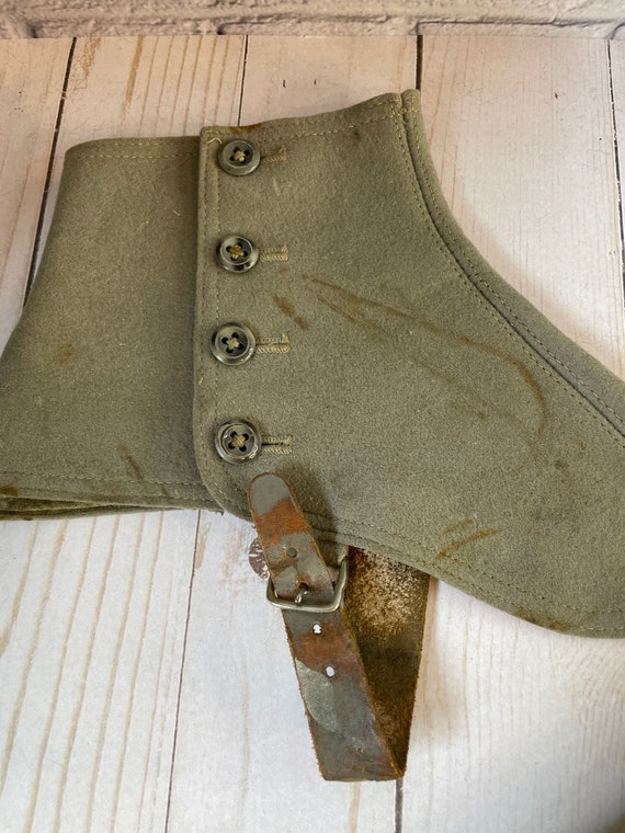 Victorian Wool Spats - image 3