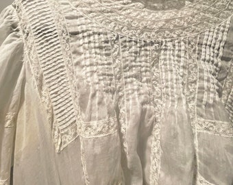 Edwardian White Heirloom Dress