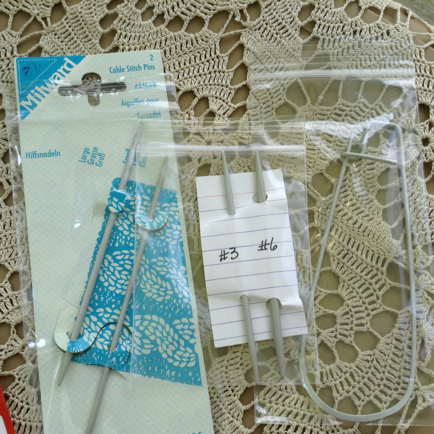 Milward Stitch Holder Knitting Notions Cable Knitting Made Etsy