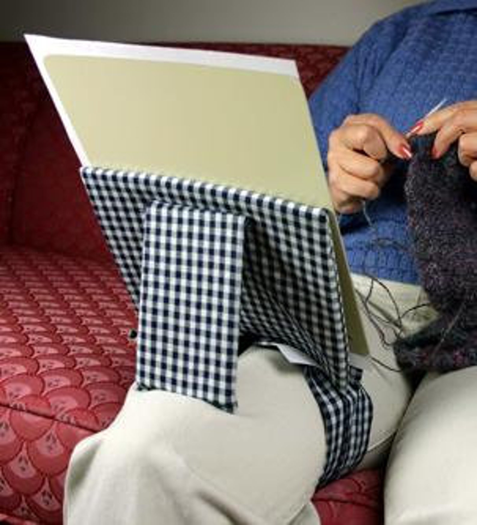 Nancy's Knit Knacks Kneesel Fabric Hands Free Etsy