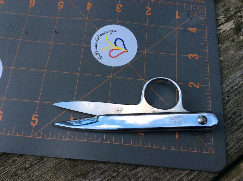 Scissors Snips Clips Clauss No TC 4 1/2 1 Inch Blades Etsy