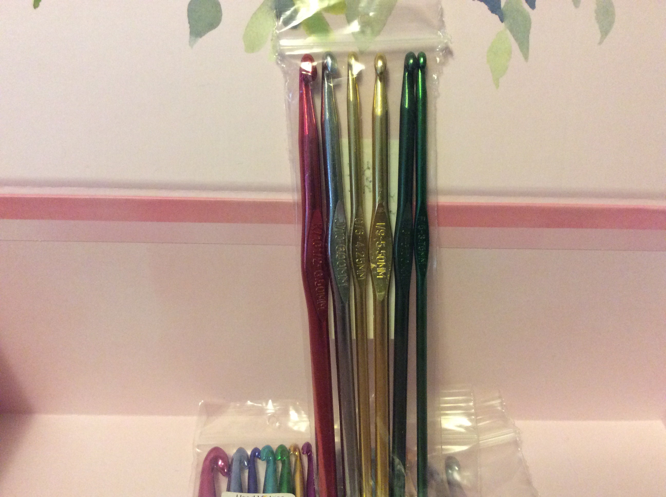 BOYE Crochet Hooks Aluminum Imported Made in China Size Etsy