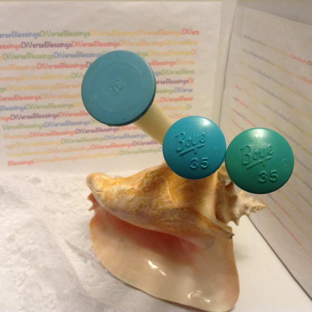 Boye US35 Broomstick Lace Pin 19mm 14 Inch Length Single Etsy