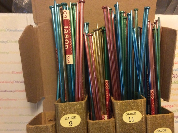 Knitting needle sizes old and new uk