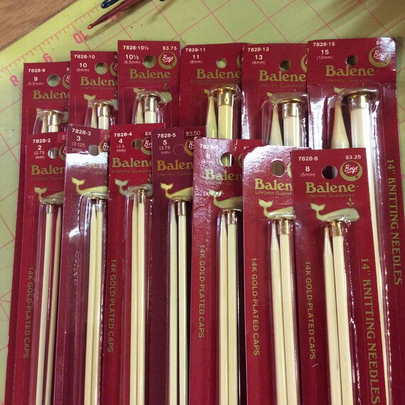 29 INCHES BALENE II SIZE 11 CIRCULAR KNITTING NEEDLES