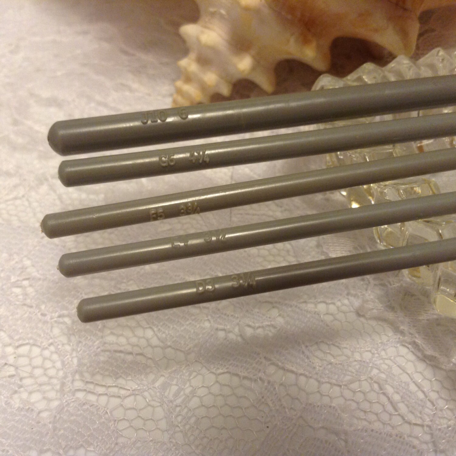 WOOLWORTH Inline 6 Inch Plastic Crochet Hook Vintage Etsy Norway