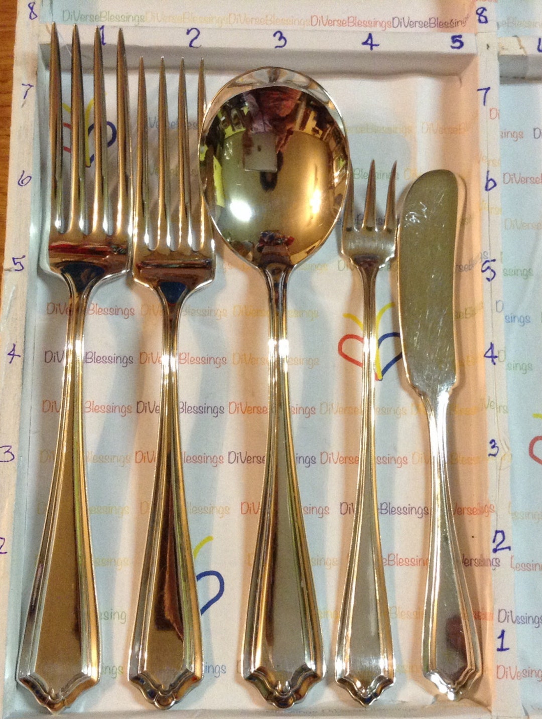 Jefferson 1913, Oneida, Simeon L & H Rogers Co XII, Silverplate