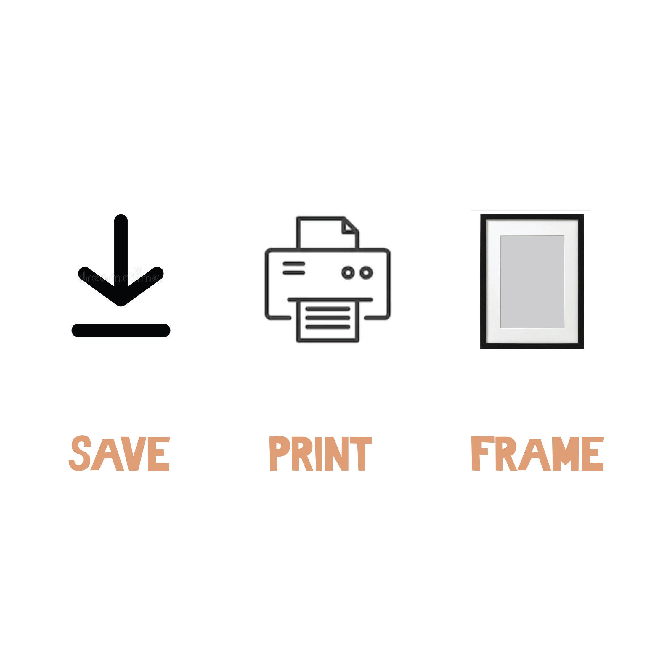 PRINTABLE Gallery Wall Nursery Prints Bundle, Space Theme Nursery, 3