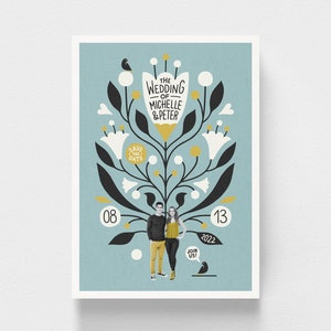 Fun Save the Date, Printable Save the Date, Illustrated Save the Date, Hand Drawn Save the Date, Save the Date Download image 2