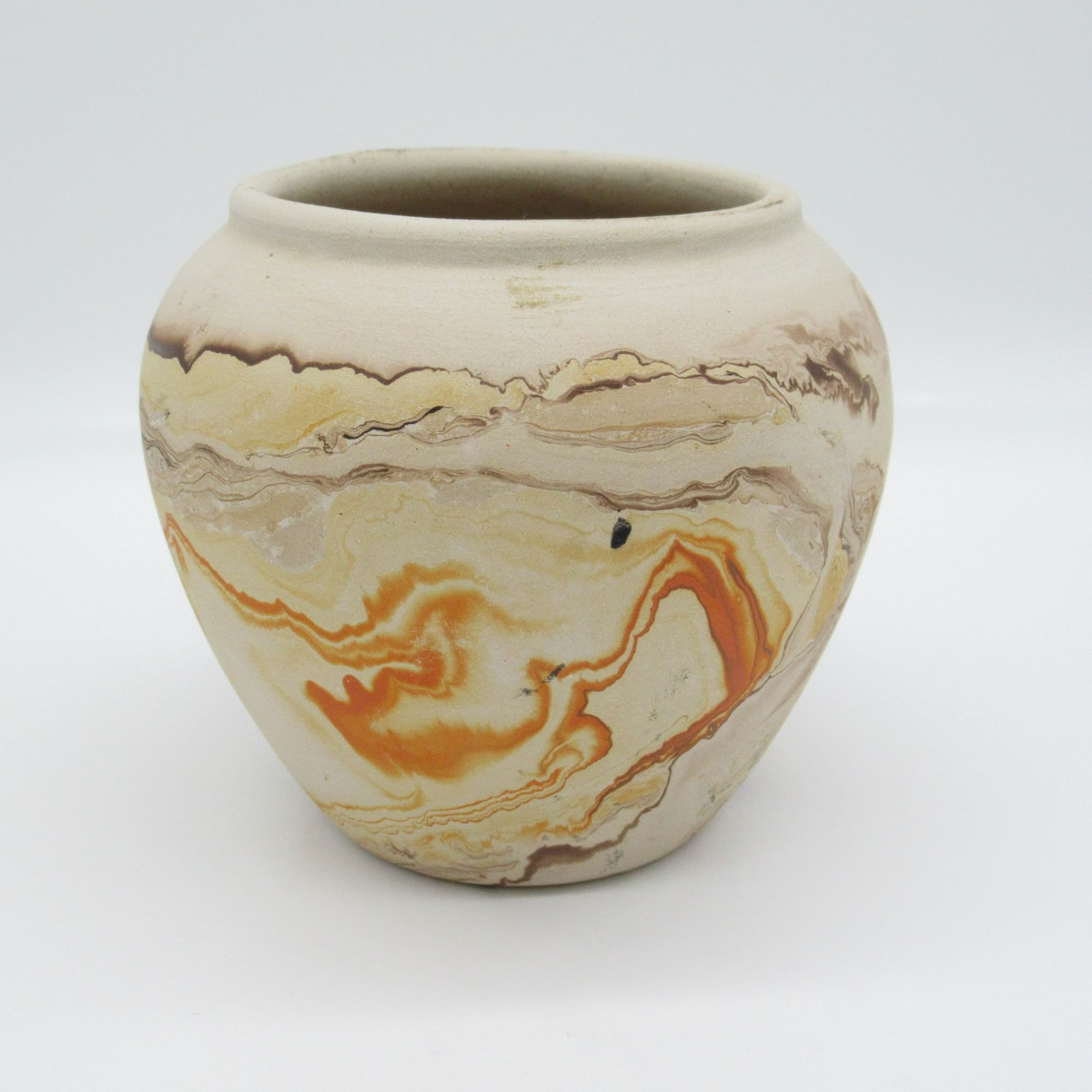 【VINTAGE】 NEMADU POTTERY 陶器　花器 Vintage Nemadji Pottery #4 | ANORM
