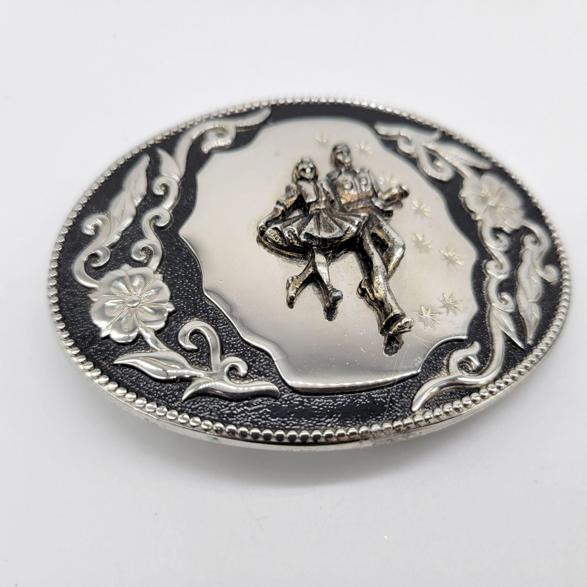Dance Couple Buckle - Etsy