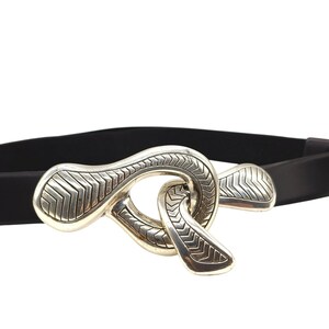 Chicos Silver Belt - Etsy display picture 1