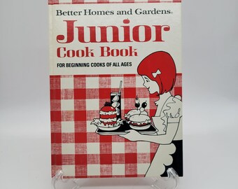 Better Homes and Gardens JUNIOR Cook Book for the Kids 1972 Hardback