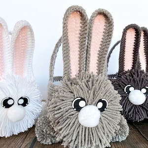 Easter Bunny Basket Crochet Pattern