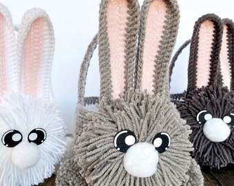 Easter Bunny Basket Crochet Pattern