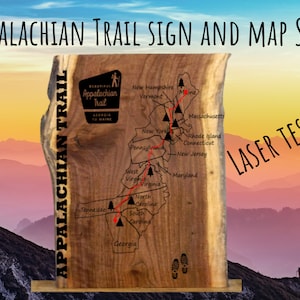 AppalachianTrail SVG, ATanhänger wandern SVG, AppalachianTrail Karte, AppalachianTrail Zeichen