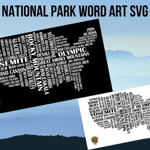 Carte du parc national SVG dxf png, signe du parc national SVG, pointe de flèche Nps SVG, logo du parc national svg, signe de bienvenue du parc national svg