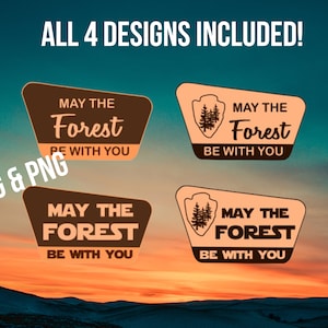 Que el bosque te acompañe SVG PNG, bienvenida al parque nacional SVG, señal del parque nacional png, punta de flecha del NPs svg, logotipo del parque nacional svg