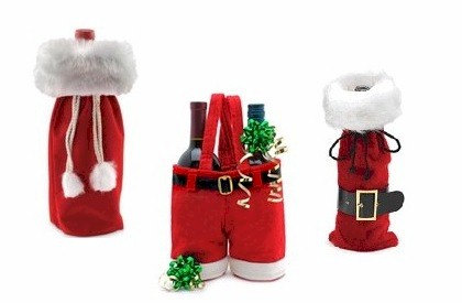 Santa wine holder sale