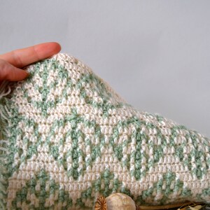 PATTERN Spring Leaf Overlay Mosaic Crochet Pattern - CHART ONLY - pdf Download - Knitting / Cross Stitch image 10