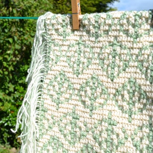 PATTERN Spring Leaf Overlay Mosaic Crochet Pattern - CHART ONLY - pdf Download - Knitting / Cross Stitch image 6