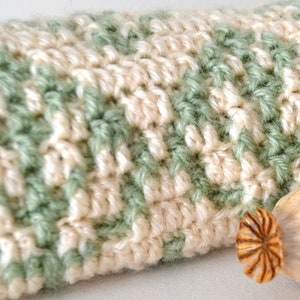 PATTERN Spring Leaf Overlay Mosaic Crochet Pattern - CHART ONLY - pdf Download - Knitting / Cross Stitch image 4