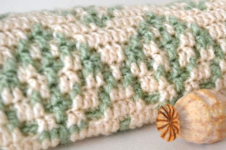 PATTERN Spring Leaf Overlay Mosaic Crochet Pattern - CHART ONLY - pdf Download - Knitting / Cross Stitch image 4