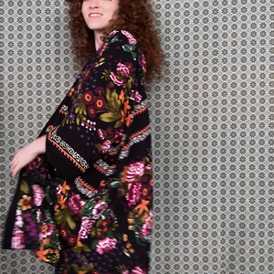 Black Floral Kimono Cardigan, Limited Edition Best Seller image 6