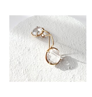 Orecchini Pendenti Con Pietra Di Luna In Argento 925 Placcato Oro - 5,1 Cm, Gioielli Artigianali Eleganti Per Donna, Regalo Romantico
